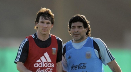 Maradona: Messi Ronaldudan, Ronaldu esa Messidan kuchli emas