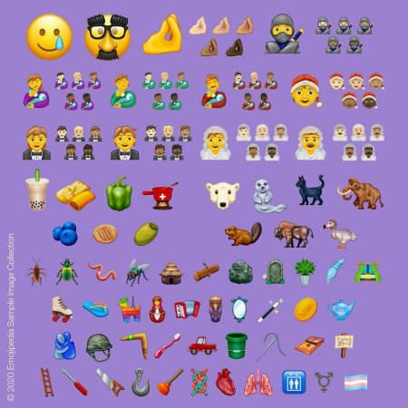 Unicode 2020-yilning yangi emojilarini taqdim etdi