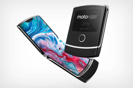 Motorola afsonaviy RAZR telefonlarining egiluvchan ekranga ega yangi avlodini taqdim etadi